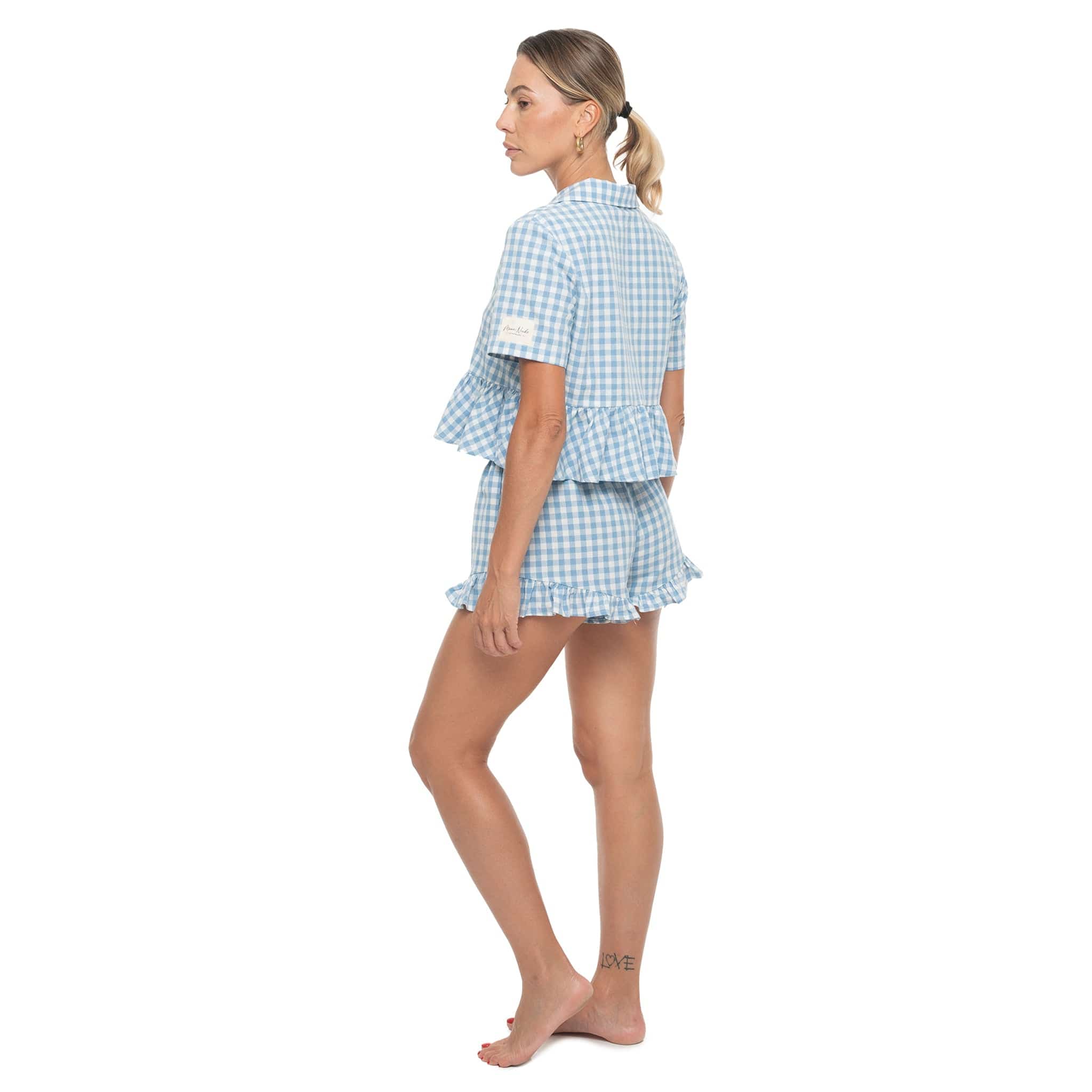 Azure Pajama Shorts - Image 2