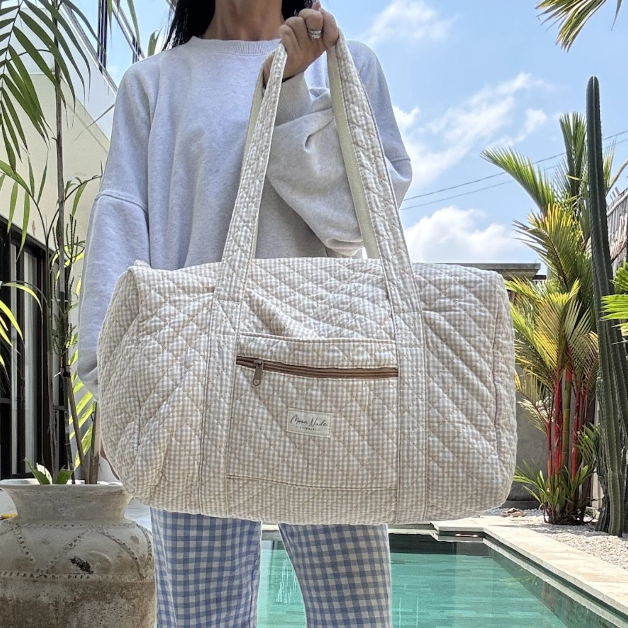 Nude Large Duffel Bag - Image 2