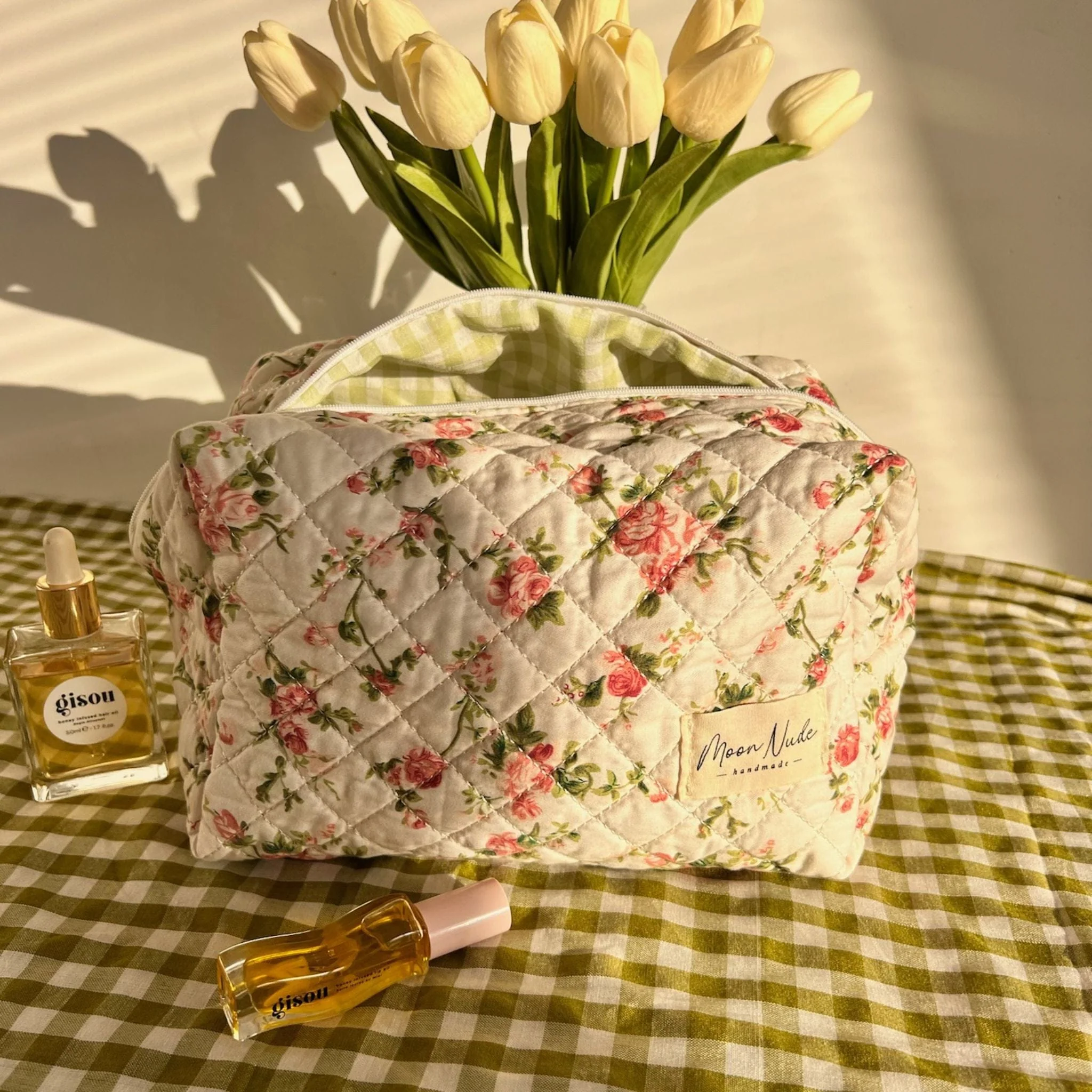 Roze Large Makeup Bag - Image 3