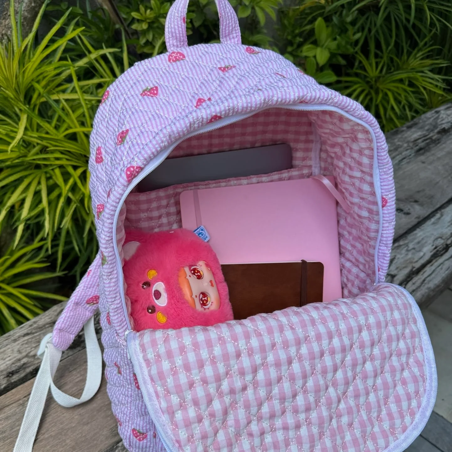 Strawberry Large Backpack - Image 2